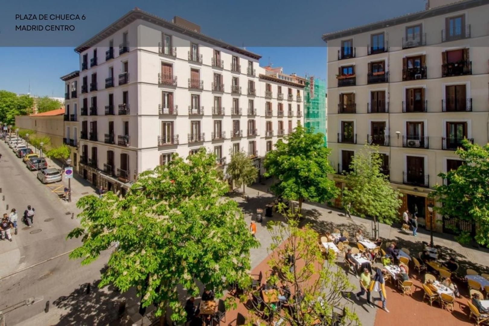 Cool Apt Para 9Pax En Plena Plaza De Chueca Madrid Eksteriør billede